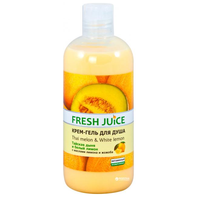 Fresh Juice Крем-Гель д/душа 500мл. Тайская дыня+белый лимон Производитель: Украина Эльфа